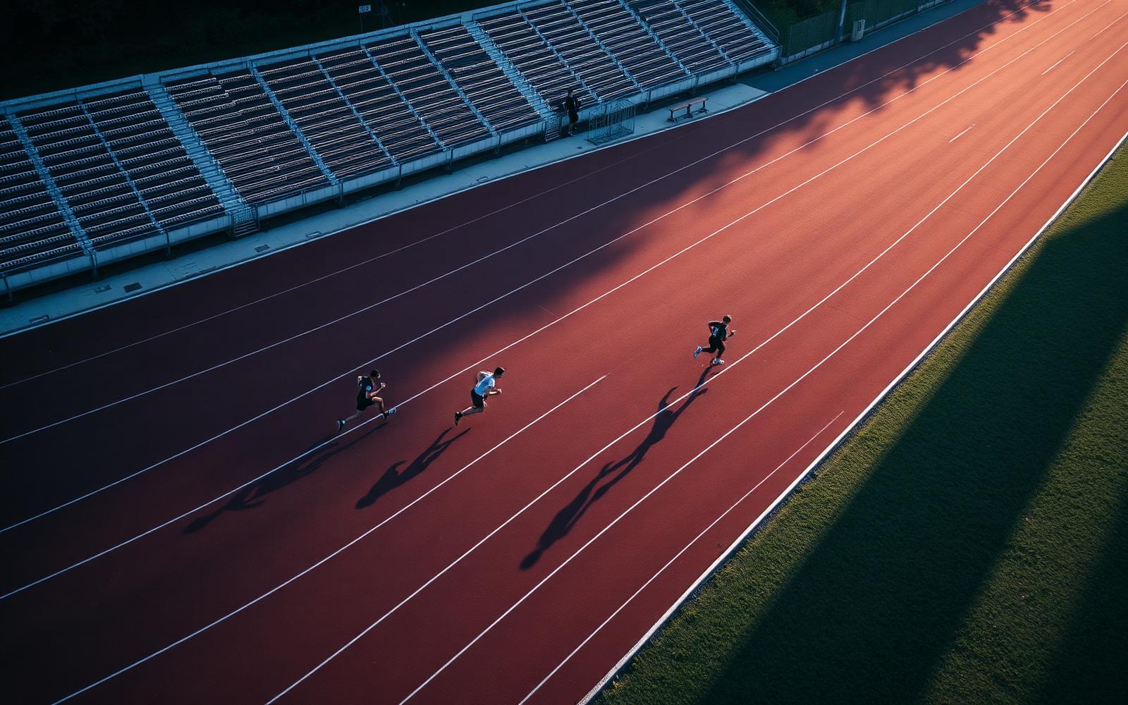 Voorbeeld van een clubidentiteit voor atletiek
