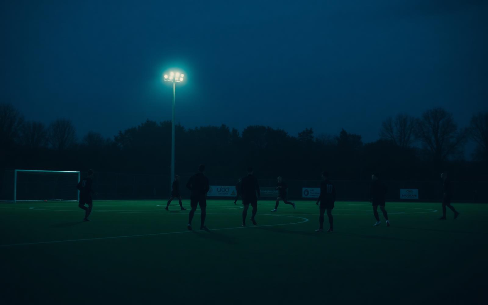 Voorbeeld van een clubidentiteit voor veldsport